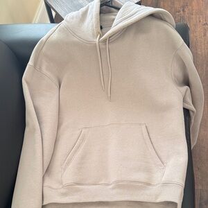 H&M Men's Light Beige Hoodie